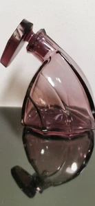 Awesome Vintage Art Deco Amethyst Glass Perfume Bottle Collectible Rare - Bild 1 von 8