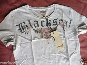 FIRETRAP Amaranta Blanco Lrg Black Seal Camiseta Blanca Blackseal Talla L 42/44 - Imagen 1 de 4