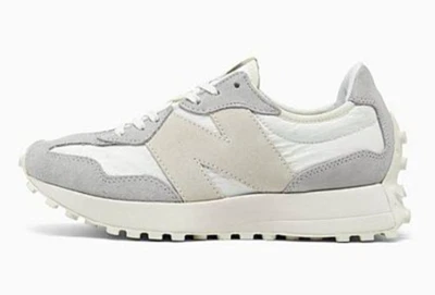 Tênis New Balance 327 Casual Atlético Feminino Branco Cinza Sal Marinho tamanho 6 - Imagem 1 de 4