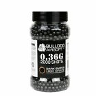 Bulldog [2000] Airsoft Pellet BB [0.36g] [6mm Black] Triple Polished Pro Grade