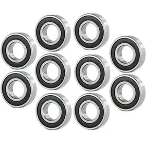 Rodamiento de bolas 625-2RS 5x16x5 mm 625 2RS RUBER blindado 10 piezas - Imagen 1 de 2