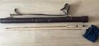 The Ashbourne Fly Rod Trout Vintage S Woolley 6ft Cane #3/4 Bag & Leather Tube