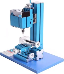 US 36W Mini Milling Machine DIY Woodworking Soft Metal Lathe Processing Tool - Picture 1 of 6