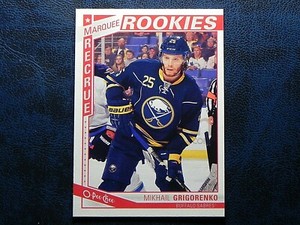 2013-14 13/14 O-Pee-Chee Marquee Rookie #527 Mikhail Grigorenko Buffalo Sabres