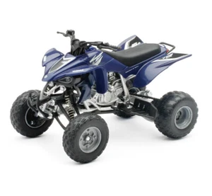 NewRay 1:12 Scale Diecast Yamaha YFZ 450 ATV 4-Wheeler in Blue - Picture 1 of 1