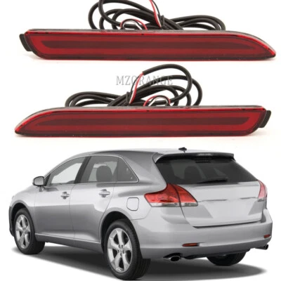 Luz de freno LED reflector de parachoques trasero para Toyota Venza 2009 2010 2011 2012-2015 Foto 1 de 4