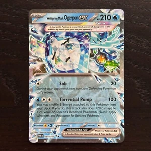 Wellspring Mask Ogerpon ex 064/167 Twilight Masquerade SV Double Rare Holo NM - Picture 1 of 2