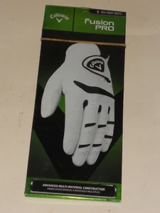 CALLAWAY FUSION PRO GLOVE MENS RIGHT HAND WHITE SIZE SMALL NIP - Picture 1 of 2