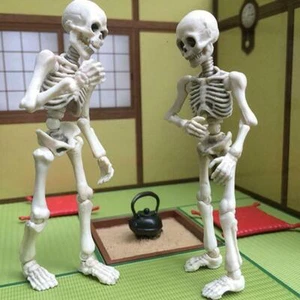 Mini Simulation Jointed Skeleton Halloween Props for Masquerade Decor New N8 - Picture 1 of 12