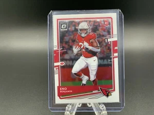 2020 DONRUSS OPTIC #101 ENO BENJAMIN ROOKIE CARD RC ARIZONA CARDINALS - Foto 1 di 2