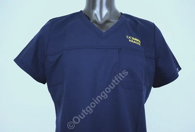 Cherokee Authentic Workwear Revolution UC Davis Health Scrubs Size XL - Image 1 of 4