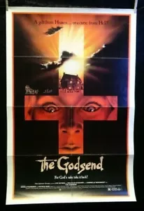The Godsend 🎬 1980 Original One-sheet Theater Horror Movie Poster Cyd Hayman - Picture 1 of 3