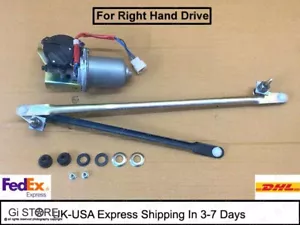New Windshield Wiper Motor + Rotary Link For SUZUKI SAMURAI SJ410 SJ413 for RHD - Picture 1 of 5