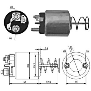 Starter Solenoid Switch For LAND ROVER 88/109 90/110 Defender Cabrio ERR5009 - Picture 1 of 1