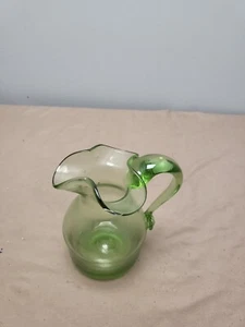 Pontiled Mini Pitcher (Green) - Picture 1 of 13