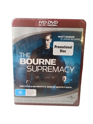 The Bourne Supremacy (HD DVD) Crime Action Espionage Thriller R4 Brand New - Image 1 of 4