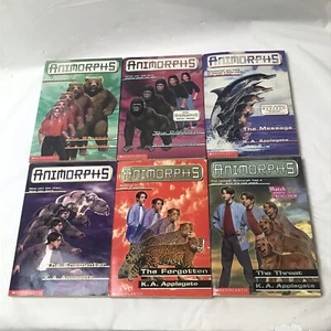 Lot of 6 Animorph Paperback Books K.A. Applegate 90s - Bild 1 von 4