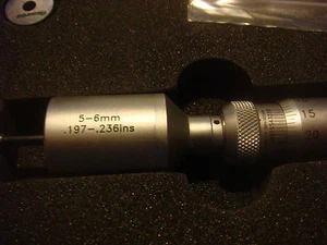 Starrett 5.0mm-6.0mm Hole / Bore Gage 78MZ-6, 63999 - Picture 1 of 6