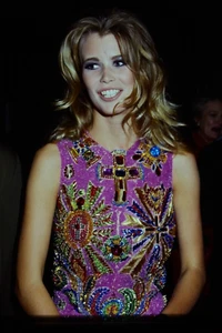 CLAUDIA SCHIFFER, TOP MODEL, 1991, SLIDE 35mm - Foto 1 di 1