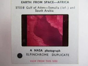 Diapositiva de 35 mm Tierra desde el espacio, Golfo de Adén - Imagen 1 de 1