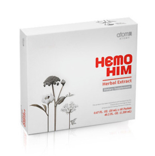 Suplemento dietético ATOMY HemoHIM inmunidad alimentaria extracto de hierbas 1 juego paquete de 20 ml x 60
