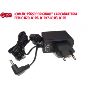 ICOM BC-196SD "ORIGINALE" CARICABATTERIA PER IC-R20, IC-R6, IC-RX7, IC-R3, IC-R5 - Zdjęcie 1 z 2