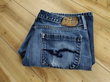 Mens Goldsign Force Jeans Relaxed Jean Size 36x28 Zip Fly USA Made