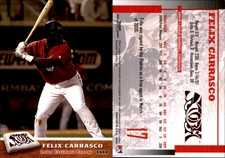 Felix Carrasco 2009 Grandstand Lake Elsinore Storm #NNO RC Card *AutographDen*