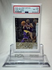 2008 Upper Deck First Edition Kobe Bryant CHINA GOLD #36 - PSA 8 - POP 1 🔥