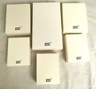 Montblanc Lot Of N.6 Boîtier Cuir Items With Documents Brochure Et Sac As Pics