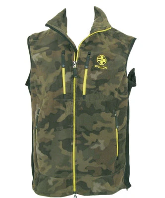NUEVO Chaleco polar Ralph Lauren RLX!  Camuflaje ajustado (camuflaje) RLX en el pecho Foto 1 de 3