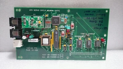 [Used] VARIAN / 04-719383-01 / XFR SERVO CNTLR NEURON INTFC, Scribbling, Class B - Image 1 of 4