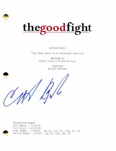 Christine Baranski Firmato Autografo The Good Fight Sceneggiatura Episodio Completa - Diane - Foto 1 di 2