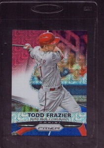 2015 Panini Prizm #142 Todd Frazier Red/White/Blue Mojo Nm/M