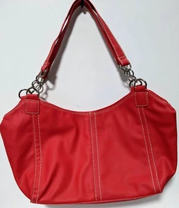 Avon Schultertasche rot Doppelriemen neu ohne Etikett - Bild 1 von 4