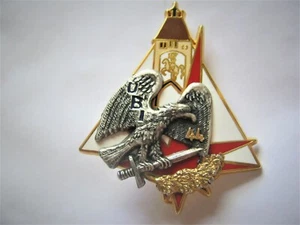 INSIGNE REGIMENT DE TRANSMISSIONS 44° RT U.B.I ETAT EXCELLENT BALLARD - Bild 1 von 2