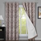 Bali Set of 2 100% Blackout Curtains Upscaled Abstract Thermal Insulated Grommet