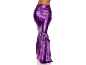 Forplay Women's Mermaid Skirt, M/L Purple Medium-Large - Picture 1 of 2