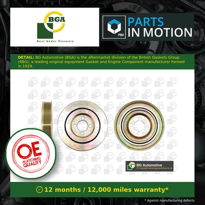Crankshaft Pulley fits SUZUKI Belt BGA 1261085E00 1261085E00000 1261085E01 New - Image 1 of 4