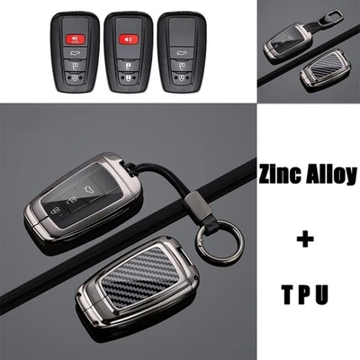 Zinc Alloy TPU Car Key Case Cover For Toyota C-HR GT86 Camry Corolla RAV4 Prius - Image 1 of 4