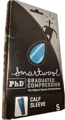 Smartwool Phd Merino Wool Teal Compression Calf Sleeve Size S NEW Blue Green - Image 1 of 4