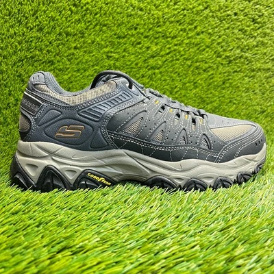 Skechers After Burn M.Fit 2.0 Mens Size 9.5 Gray Athletic Hiking Shoes Sneakers - Image 1 of 4