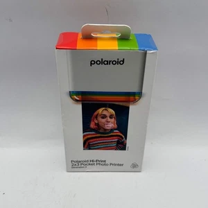 Nueva impresora fotográfica de bolsillo Polaroid Hi-Print 2x3 impresora fotográfica de bolsillo 2x3 009128 - Imagen 1 de 3