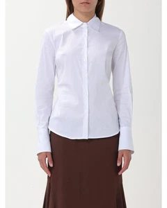Pinko Classic Cotton Poplin Shirt Women White Shirts & Tops - Picture 1 of 4