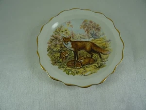 Heritage Regency Collection English Bone China Fox Family 4,5" - Bild 1 von 10