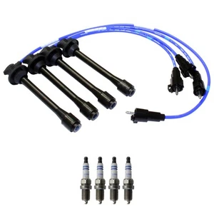 NGK Wire Set & Bosch 4 Double Platinum Spark Plugs Kit for 4Runner 2.7 L4 3RZ-FE - Picture 1 of 1