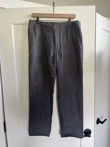 Our Legacy Relaxed Trouser Charcoal Linen Men 48 M - Picture 1 of 3
