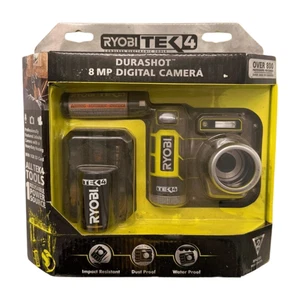 NEU Ryobi TEK4 Durashot 8MP Digitalkamera Kit versiegelt wasserdicht staubdicht - Bild 1 von 2