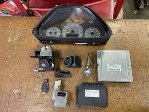 00-02 Mercedes-Benz W208 CLK55 E55 AMG LOCK SET CLUSTER COMPLETE 172K - Bild 1 von 23