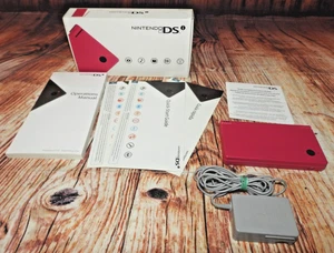 MINTY! Pink DSI TWL-001 handheld nintendo system complete in box - Picture 1 of 24